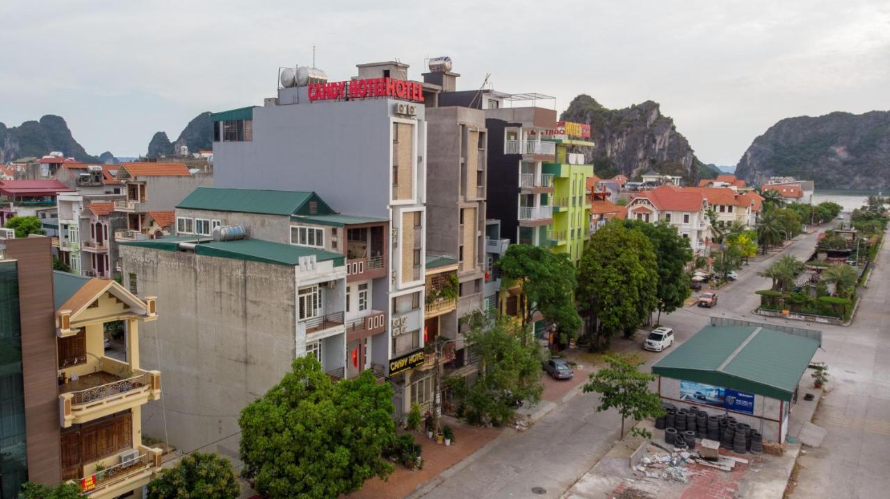Candy Hotel Ha Long Bagian luar foto